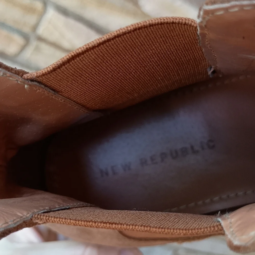 New Republic Brown Suede Men's Boots_9.5